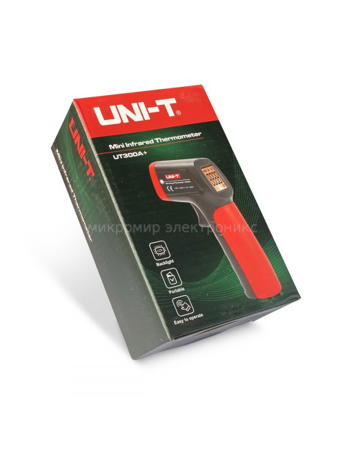 Термометр инфракрасный пирометр UNI-T -20С +400С UT300A+