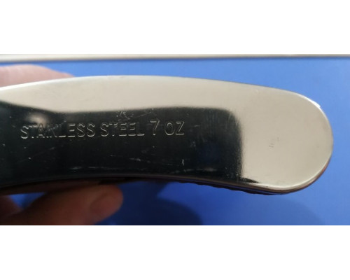 Фляжка "Бросай работу", 210 мл