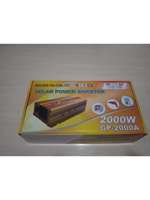 Инвертор 12/220 2000Вт GP-2000A