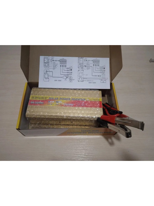 Инвертор 12/220 2000Вт GP-2000A