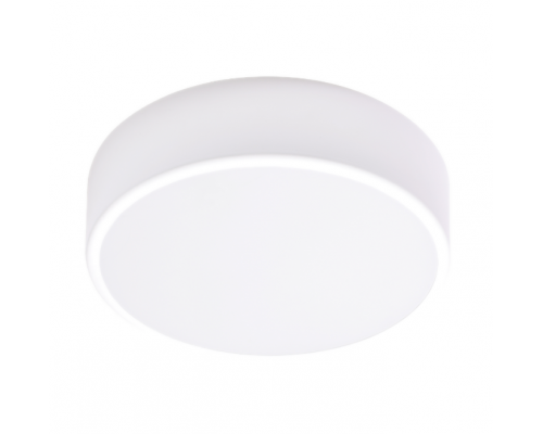 Plafoniera OVO 2xE27, 2x24W, oțel alb, difuzor din sticlă mată, IP20, Ø 300 AD-PL-6284WE27SM