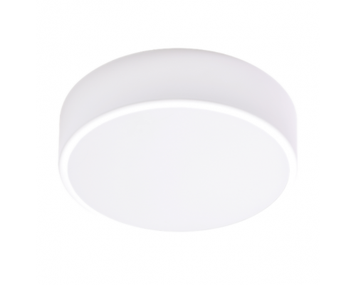 Plafoniera OVO 3xE27, 3x24W, oțel alb, difuzor din sticlă mată, IP20, Ø 400 AD-PL-6285WE27SM