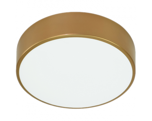 Plafoniera OVO 4xE27, 4x24W, otel auriu, difuzor din sticla matata, IP20, Ø 500 AD-PL-6286CE27SM