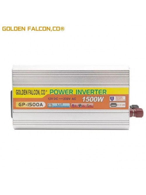 Инвертор 12/220 1500w GP-1500A