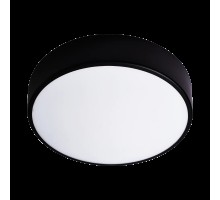 Потолочный светильник OVO 5xE27, 5x24W, черная сталь, рассеиватель из матового стекла, IP20, Ø 600 AD-PL-6287BE27SM