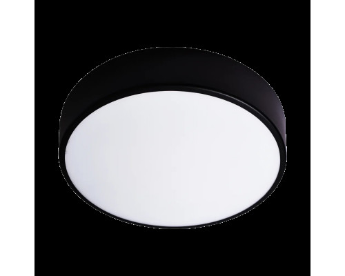 Потолочный светильник OVO 5xE27, 5x24W, черная сталь, рассеиватель из матового стекла, IP20, Ø 600 AD-PL-6287BE27SM