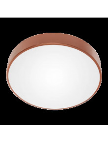Потолочный светильник OVO 5xE27, 5x24W, медная сталь, рассеиватель из матового стекла, IP20, Ø 600 AD-PL-6287CPE27SM