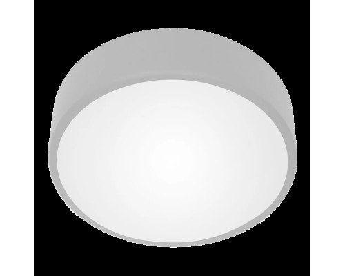 Plafoniera OVO 5xE27, 5x24W, oțel gri, difuzor din sticlă mată, IP20, Ø 600 AD-PL-6287GE27SM