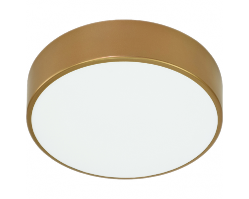 Plafoniera OVO 6xE27, 6x24W, otel auriu, difuzor din sticla mata, IP20, Ø 800 AD-PL-6288CE27SM