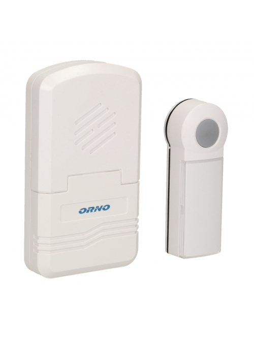 Беспроводной Дверной звонок DISCO DC wireless, 70m, alb, clap.IP44 OR-DB-KH-122