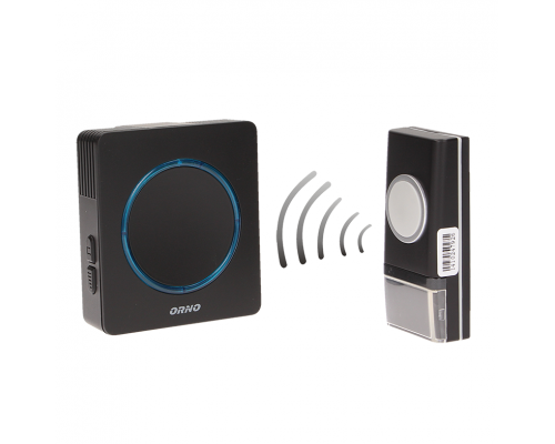 Звонок беспроводной OPERA DC 100m 36 melod IP44/20 baterii OR-DB-YK-118