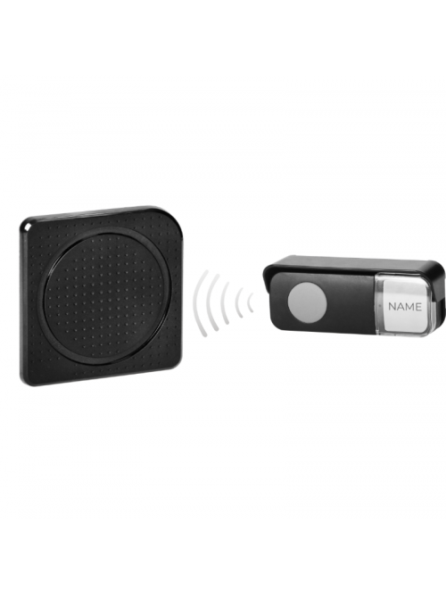 Звонок беспроводной TOGI AC 200m 38 mel 230V+baterii IP56/IP20 OR-DB-MP-166/B
