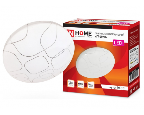 Lampă LED în seria Home DECO 12W 230V 6500K 780LM 190mm GLORIA