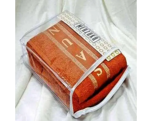 Set saună și baie Terry pentru femei Merzuka, roșu