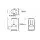 ENDURA STYLE Lantern Modern 12 W DG 4058075205017