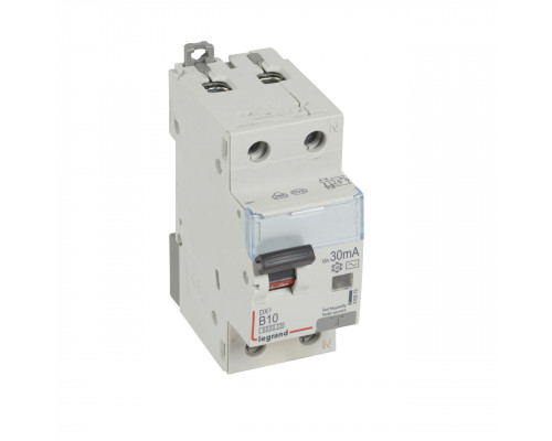 Mașină diferențială Legrand DX3 1p+N B10A 30mA (Tip AC) 410919