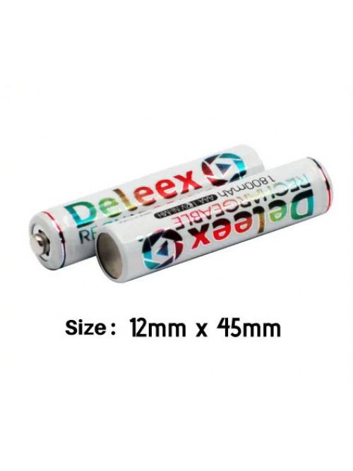 Аккумулятор Deleex AAA 1.2v 1800mAh Ni-Mh 4шт. 340328