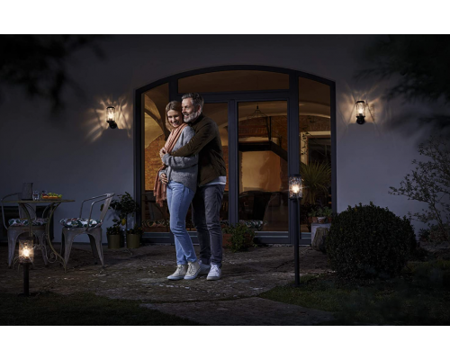 ENDURA CLASSIC Cage Up Sensor E27 BK 3 4058075206427