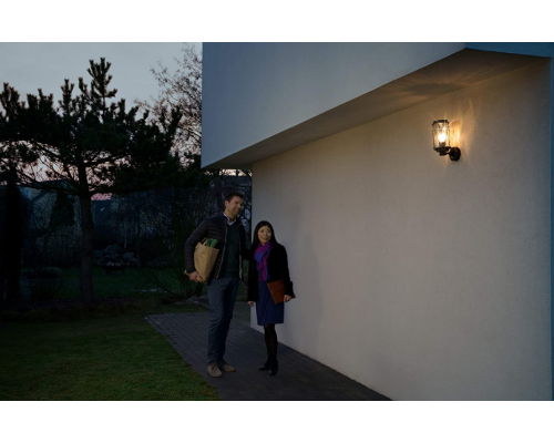 ENDURA CLASSIC Cage Up Sensor E27 BK 3 4058075206427