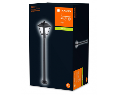 ENDURA CLASSIC Trad Alu 1000 E27 BK 3 4058075206366