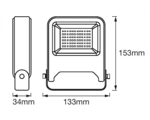 ENDURA FLOOD 20 W 3000 K DG 4058075237940