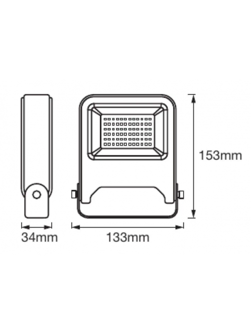 ENDURA FLOOD 20 W 3000 K DG 4058075237940
