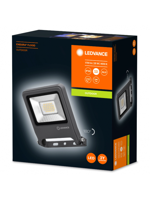 ENDURA FLOOD 20 W 4000 K DG 4058075206687