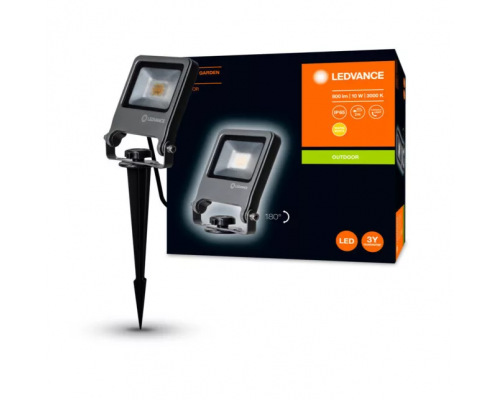 ENDURA GARDEN Flood 10 W 830 Spike 4058075206847