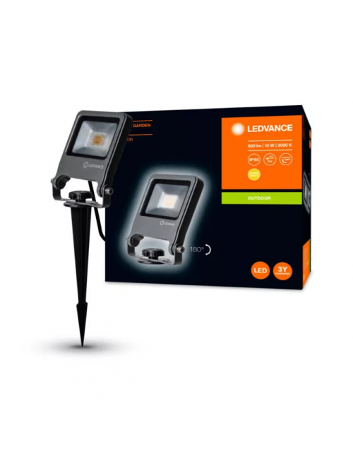 ENDURA GARDEN Flood 10 W 830 Spike 4058075206847