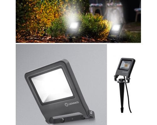 ENDURA GARDEN Flood 10 W 830 Spike 4058075206847
