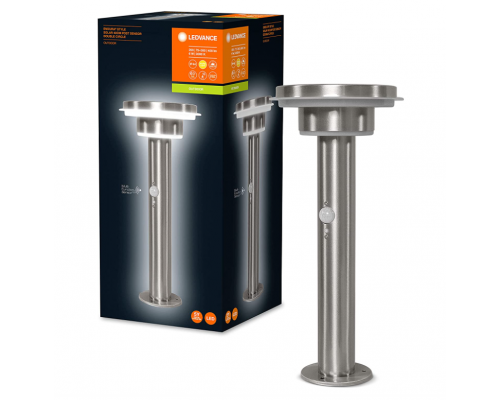 ENDURA STYLE Solar Sensor Post Double Circle 40CM 6W ST 4058075392700