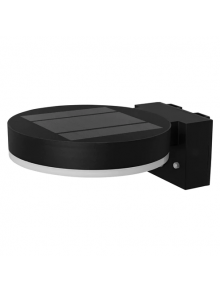 ENDURA STYLE Solar Sensor Wall Circle 6W BK 4058075392762