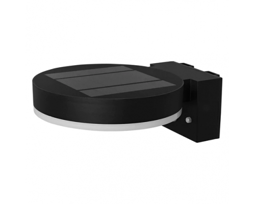 ENDURA STYLE Solar Sensor Wall Circle 6W BK 4058075392762