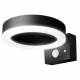 ENDURA STYLE Solar Sensor Wall Circle 6W BK 4058075392762