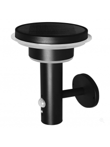 ENDURA STYLE Solar Sensor Wall Double Circle 6W BK 4058075392724