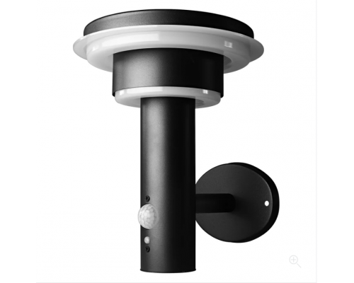 ENDURA STYLE Solar Sensor Wall Double Circle 6W BK 4058075392724