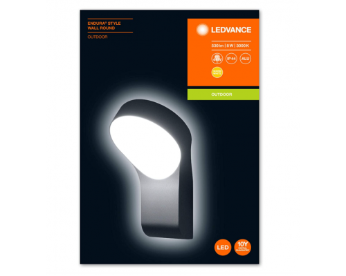 ENDURA STYLE Wall RD 8 W DG 4058075205925