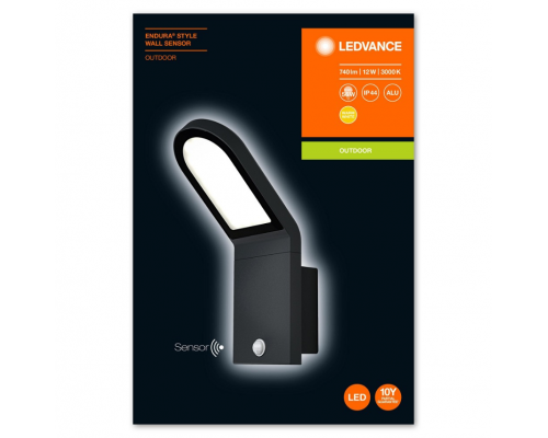 ENDURA STYLE Wall Sensor 12 W DG 4058075214170