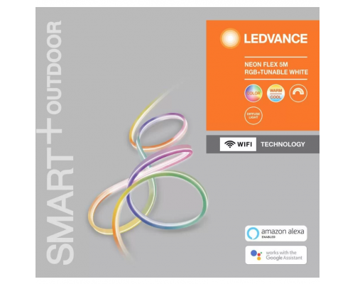 SMART WIFI NEON FLEX 5M RGBTW IP44 LEDV