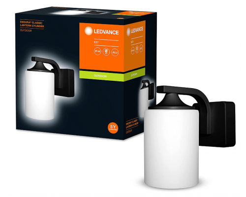 Настенный светильник ENDURA CLASSIC LANTERN CYL E27 BK LEDV