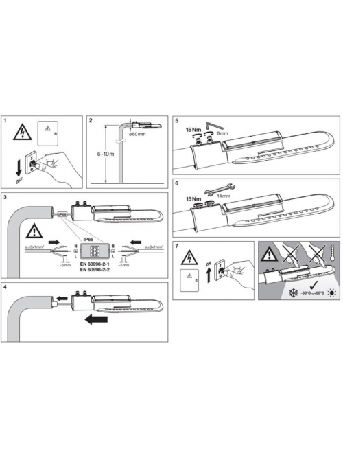 СВЕТИЛЬНИК  ECO AREA M 60W 840 7200LM LEDV