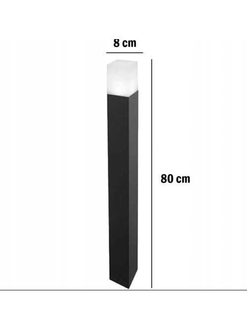Светильник LEDVANCE ECO CLASS BOLLARD GU10 800 SQ BK