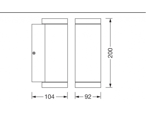 Фасадный светильник ENDURA CLASSIC BEAM Wall updown GU10