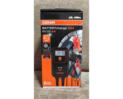Интеллектуальное зарядное устройство OSRAM BATTERY charge 904 б/у