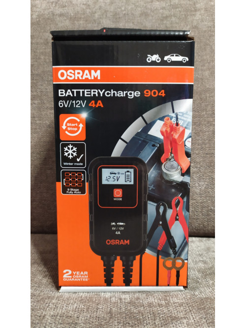 Интеллектуальное зарядное устройство OSRAM BATTERY charge 904 б/у