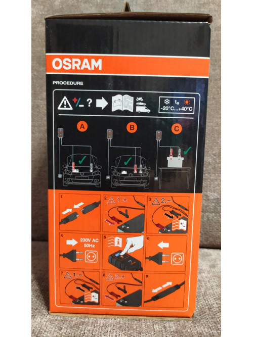 Интеллектуальное зарядное устройство OSRAM BATTERY charge 904 б/у