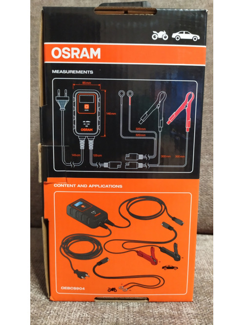 Интеллектуальное зарядное устройство OSRAM BATTERY charge 904 б/у