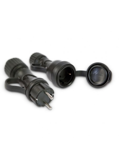 Вилка S31 2К+З 16А разъемная HI-PRO IP44, цвет черный