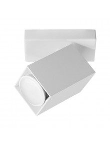 AD-OP-6509WGU10 Накладной потолочный светильник, квадратный, белый GU10 KUBAR SP1 ORNO