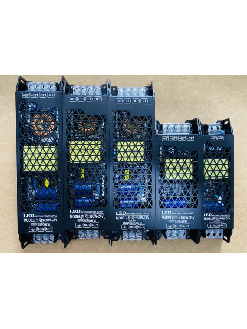 Светодиодный импульсный источник питания 24V 400W 16.6A Линейный источник питания для Светодиодных Лент и модулей